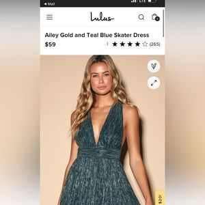 Lulus brand new dress